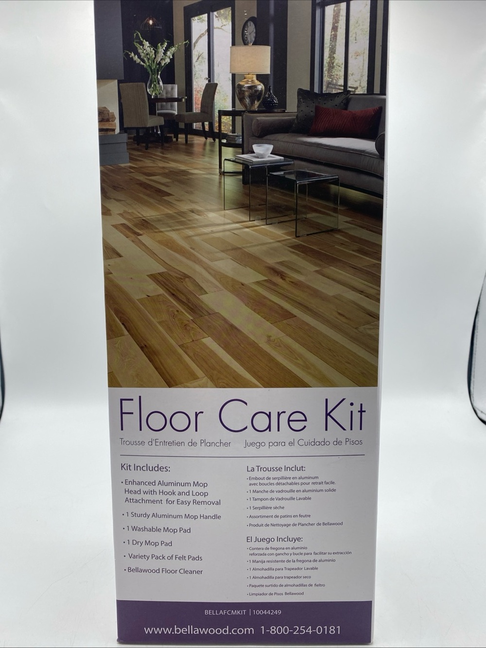 Bellawood Floor Care Maintenance Kit Hardwood Laminate Vinyl Cleaner 10044249 - Picture 5 of 6